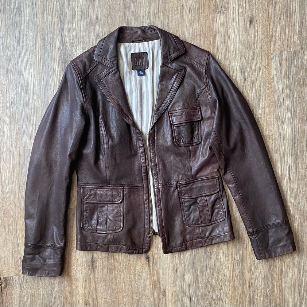 GAP 100% Genuine Leather Jacket